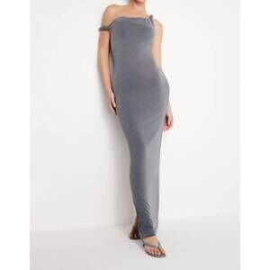 chinese dress ladies Donna Twist Front Tiered Maxi Dress